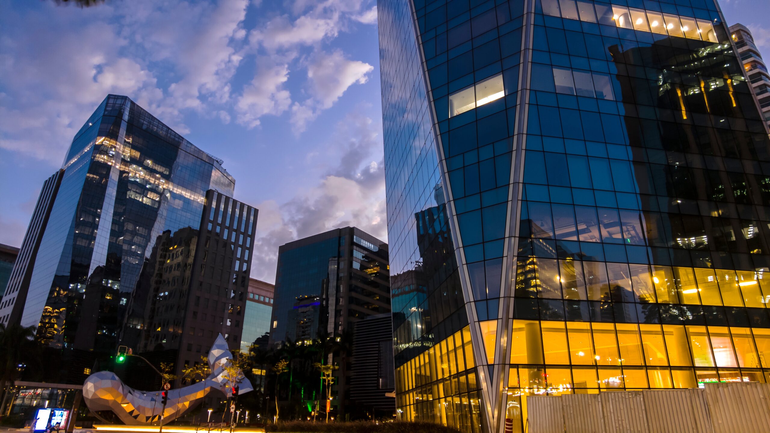 Sao,paulo,,brazil,,november,27,,2021.,modern,office,buildings,on